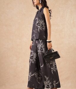 Stretch Denim Ankle Pant