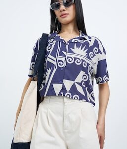 Dark Indigo Churidar