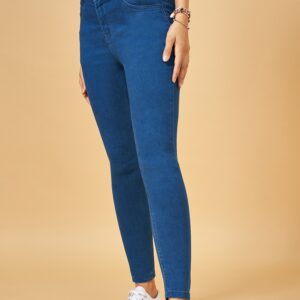 Cream Churidar Legging