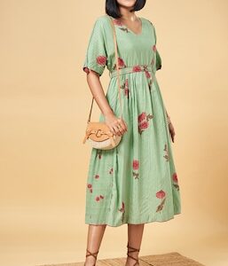 Floral Midi Dress