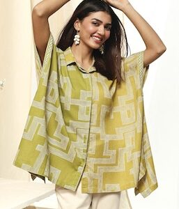 Angrakha Style Kurta