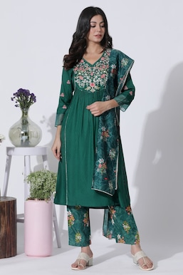 Tussar Kurta Set