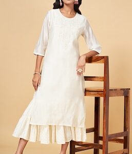Cotton Kurta Sharara Set